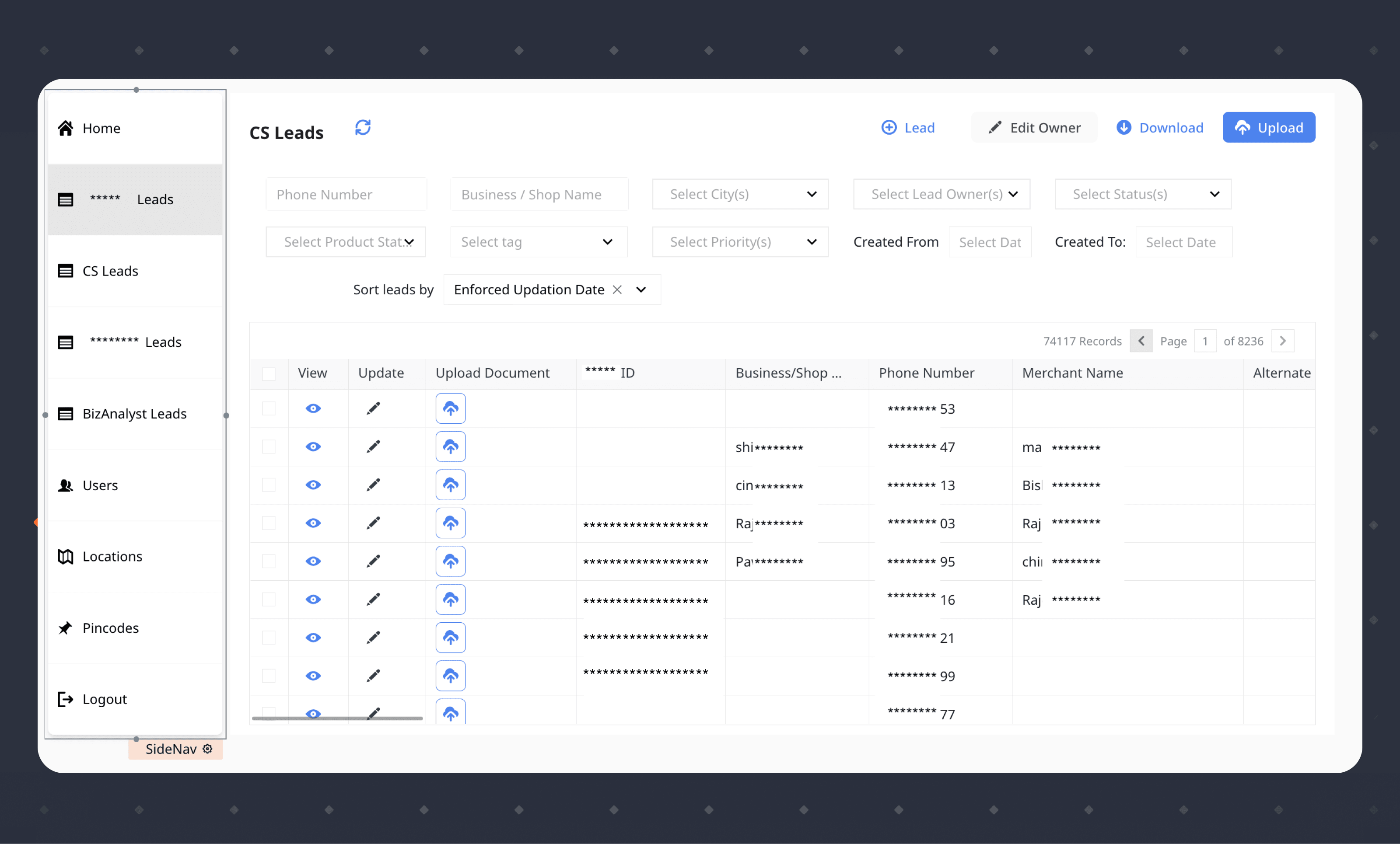 Khatabook case study - web dashboard 2